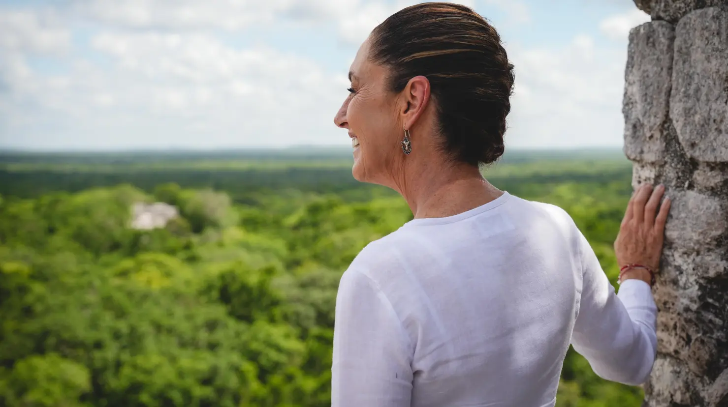 ¿El Tren Maya llegará a Guatemala?. Foto: Claudia Sheinbaum