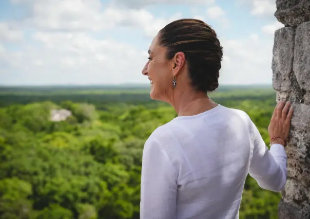 Claudia Sheinbaum anuncia que el Tren Maya llegará a Guatemala