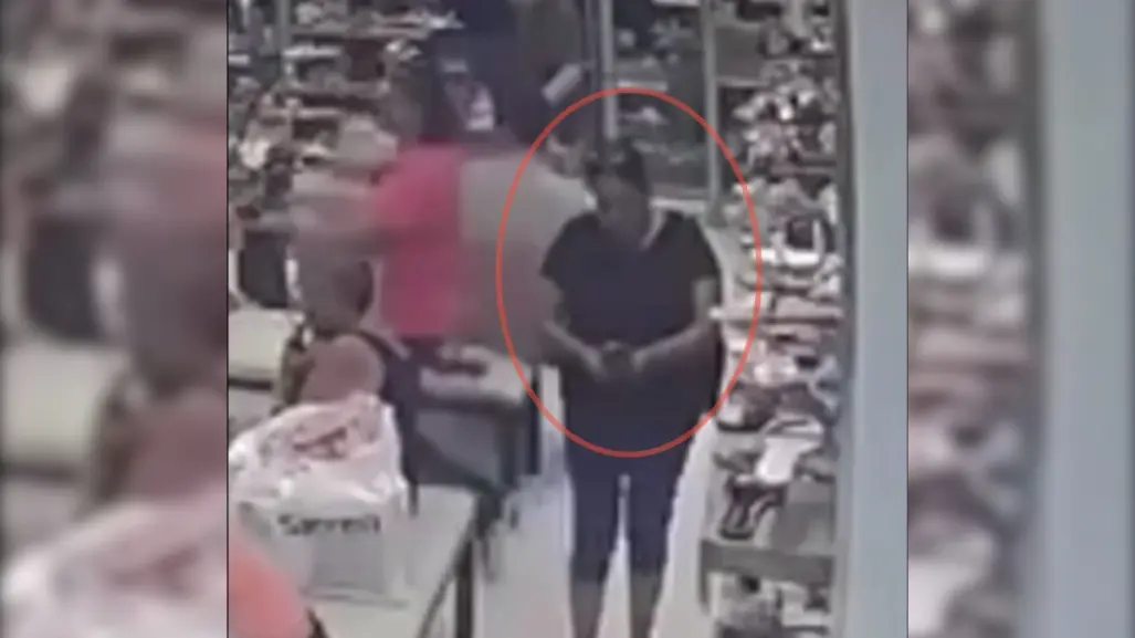 Captan a ladrona con "sangre fría" operando en negocios del centro de Tampico