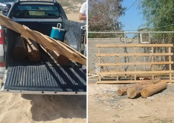 Retiran obstáculos ilegales que bloqueaban camino al mar en Los Planes