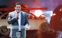 Raúl Cantú destaca entrega y valentía de policías tras accidente en Salinas Victoria