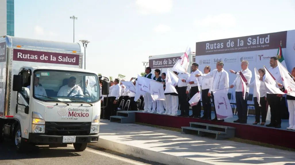 Américo y Sheinbaum ponen en marcha Rutas de la Salud en Tamaulipas; garantizan medicinas gratuitas