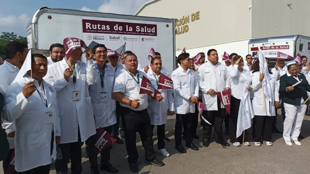 Arranca en Chiapas distribución de medicamentos con Rutas de la Salud