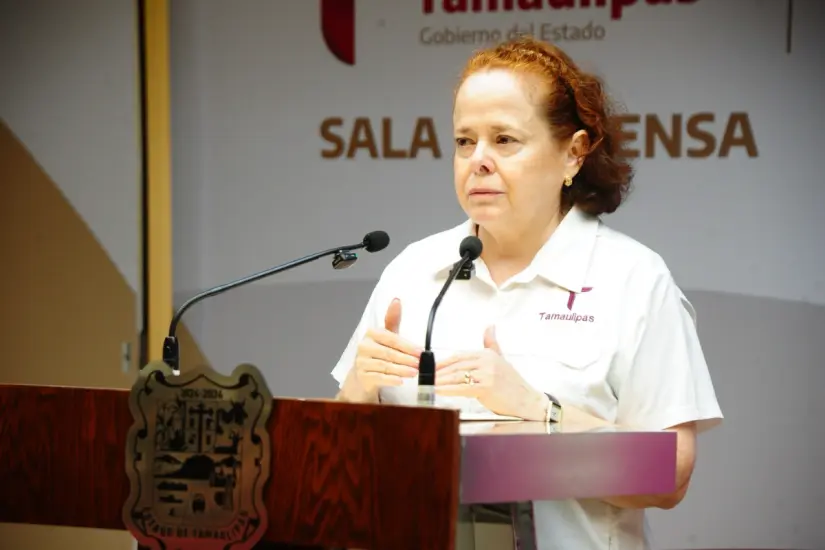 Luisa Eugenia Manautou Galván, secretaria de Administración del Gobierno de Tamaulipas. Foto: Ramón Sánchez