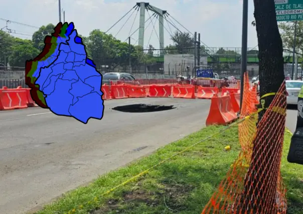 Socavones hunden a la CDMX: esta alcaldía es la más afectada con 44 hundimientos