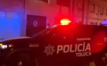 Balacera en vecindad de Toluca deja dos hombres muertos y una mujer herida por arma de fuego