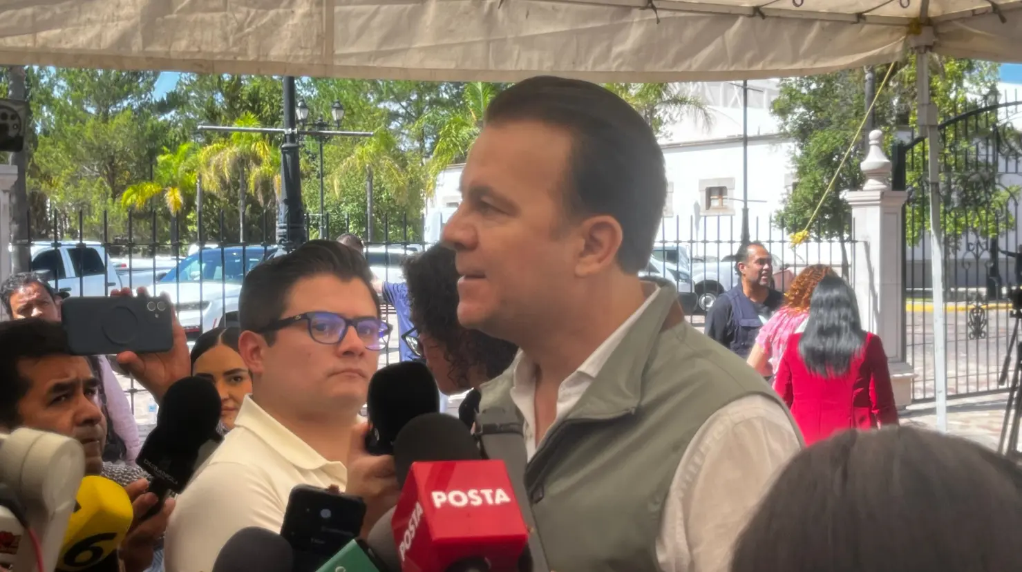 Esteban Villegas, gobernador de Durango, rendirá su Tercer Informe de Gobierno en próximos días. Foto: Alejandro Ávila.