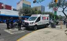 Choque de motociclistas que hacían acrobacias desata pelea en el Eje Central, CDMX