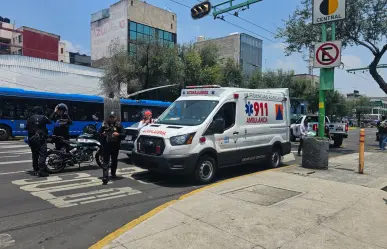 Choque de motociclistas que hacían acrobacias desata pelea en el Eje Central, CDMX