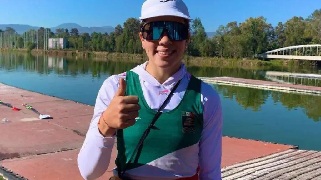 Ximena Castellanos destaca como única remera del Edomex en Panamericanos Junior 2025