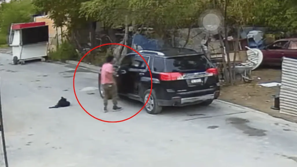 Sujeto roba camioneta y lo detienen en brecha de Salinas Victoria