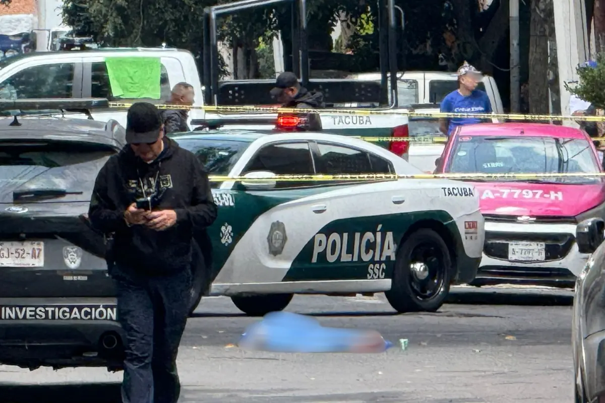 Asesinato de mujer en la alcaldía Miguel Hidalgo. Foto: Ramón Ramírez