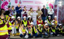 Clara Brugada arranca programa de bacheo nocturno en más de 217 vialidades de la CDMX