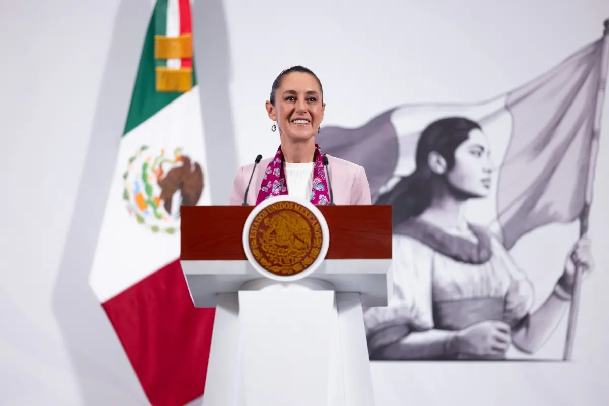 Claudia Sheinbaum en conferencia de prensa Foto: X(Twitter) @GobiernoMX