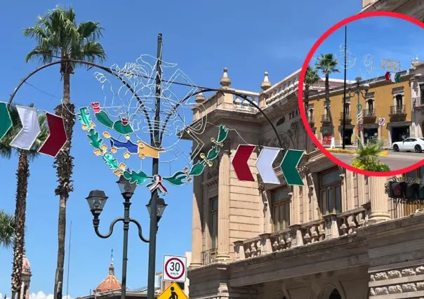 Centro Histórico de Durango comienza a vestirse de colores patrios