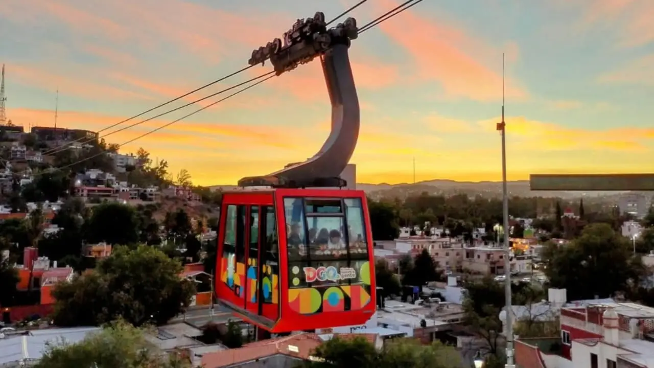 Foto: Facebook/ Dirección de Ferias, Espectáculos y Paseos Turísticos | Este es el costo que tiene el traslado en teleférico al mirador más popular de Durango.