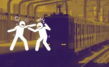 Pasajero agrede a guardia en estación Exposición de la Línea 1 del Metro | VIDEO