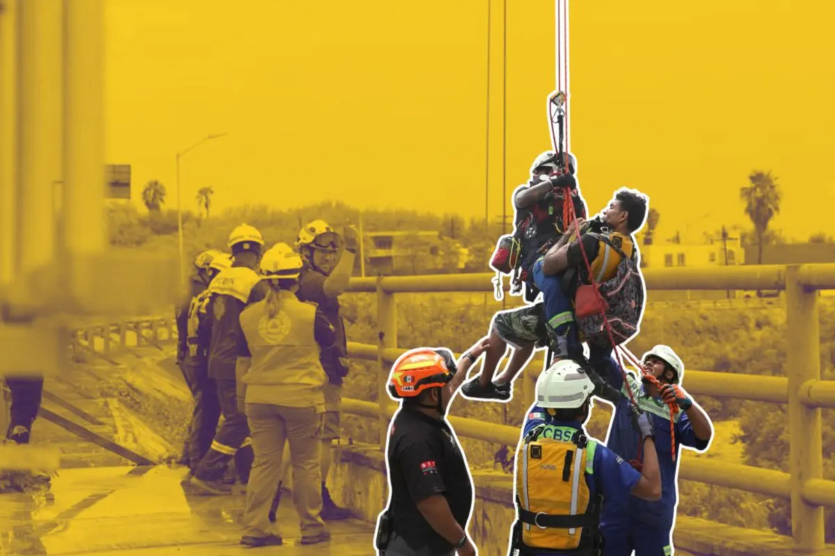 Momento del rescate por PCNL Foto: Canva