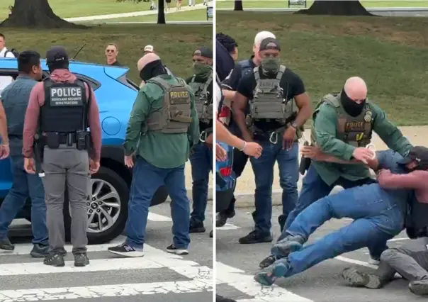 VIDEO | ICE detiene a inmigrante en Washington D.C.: Vengo de trabajar, solo quiero estar con mi familia