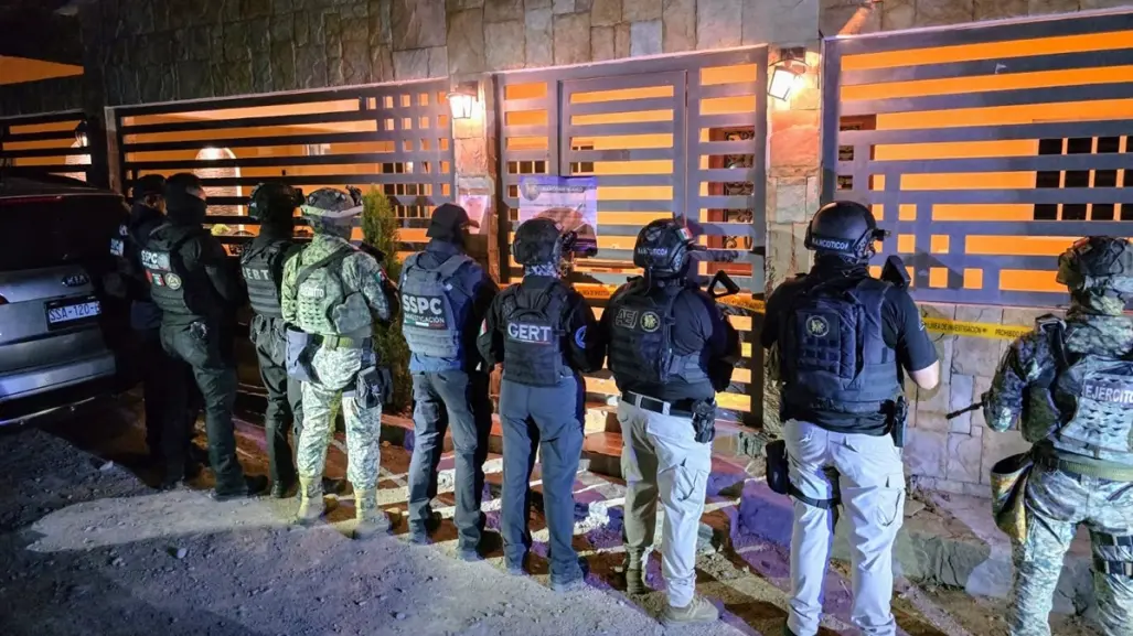 Operativo en García logra aseguramiento de armas y narcóticos
