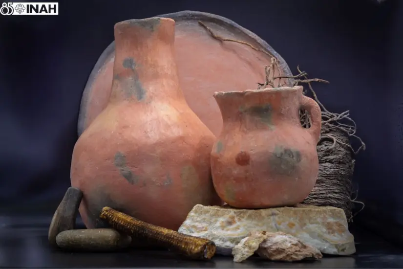 Artesanías hechas por habitantes de Santa Ana de Nahola, Tula, Tamaulipas | Foto:INAH