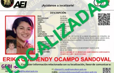 Localizan a madre e hija desaparecidas en Monterrey
