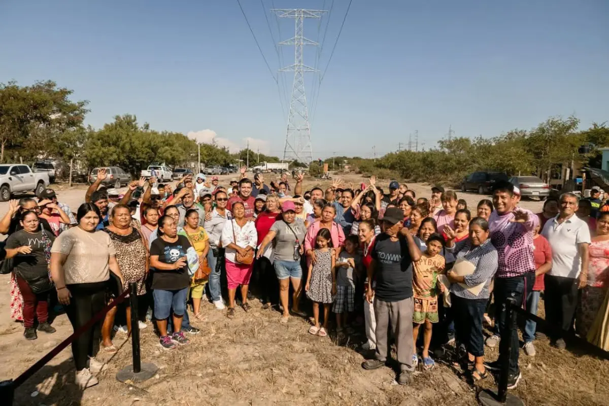 Con este trabajo se facilitará la conectividad de la colonia con otras zonas de Matamoros, favoreciendo el tránsito de transporte público, servicios de emergencia y comercios locales. Foto: Ayuntamiento Matamoros