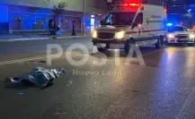 Muere hombre atropellado en plena avenida Cuauhtémoc en Monterrey