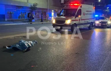 Muere hombre atropellado en plena avenida Cuauhtémoc en Monterrey