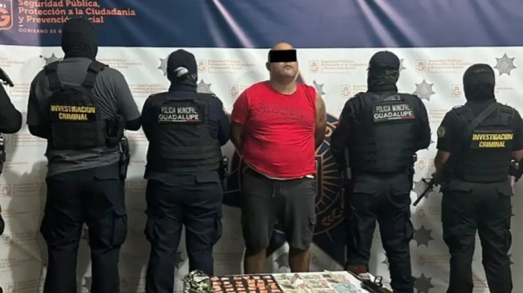 Capturan a El Chupón, presunto líder de banda de robos violentos en Guadalupe