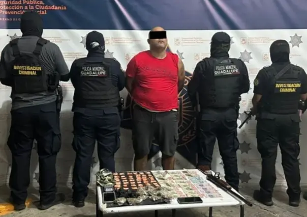 Capturan a El Chupón, presunto líder de banda de robos violentos en Guadalupe