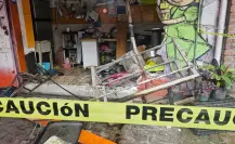 FOTOS | Camioneta se estrella contra cocina económica en Magdalena Contreras; dos mujeres sufren crisis nerviosa