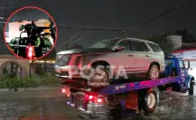 Aseguran Ejército y Guardia Nacional en Durango 4 camionetas robadas