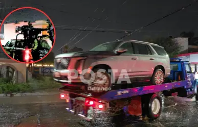 Aseguran Ejército y Guardia Nacional en Durango 4 camionetas robadas