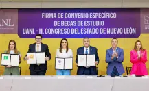 Congreso de Nuevo León y UANL renuevan convenio de becas para estudiantes