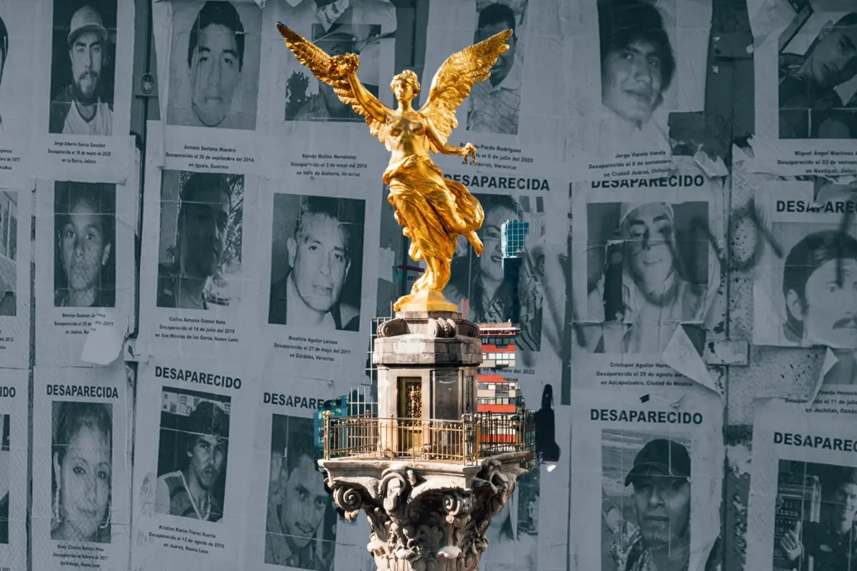 La Ciudad de México es la primera capital de desaparecidos. Foto: Canva