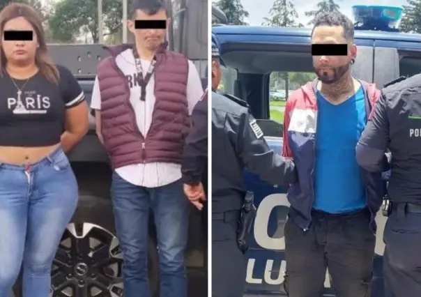 Detienen a tres extranjeros por extorsión "gota a gota" en Edomex
