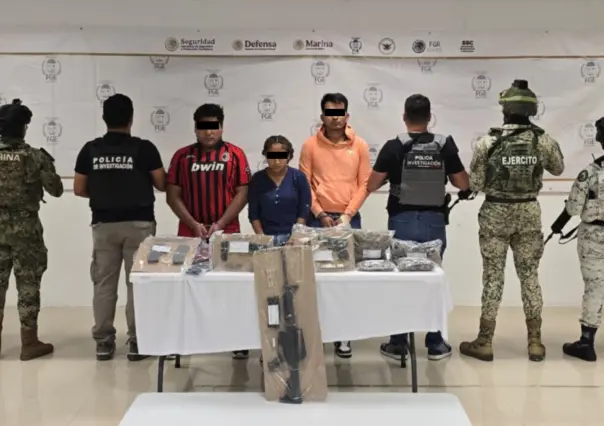 Detienen en Quintana Roo a ocho personas armados ligados al CJNG