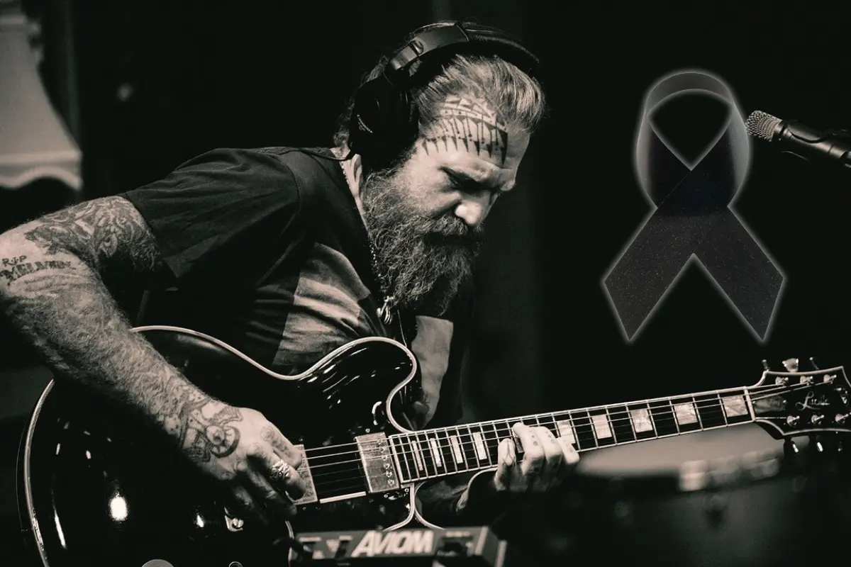 Brent Hinds, exguitarrista de Mastodon (Foto: X, @RelapseRecords / Canva)