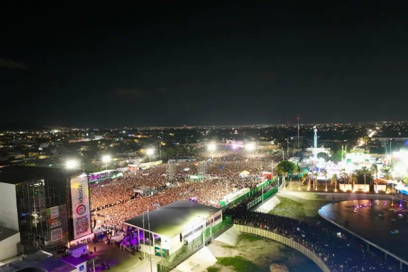 Don Omar rompió récord de asistencia en la Feria Nacional Potosina. Foto: Victoria Jiménez