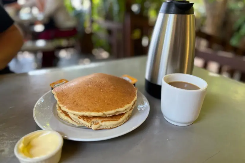 Los hotcakes ricos y esponjocitos | Foto: Perla Herrera
