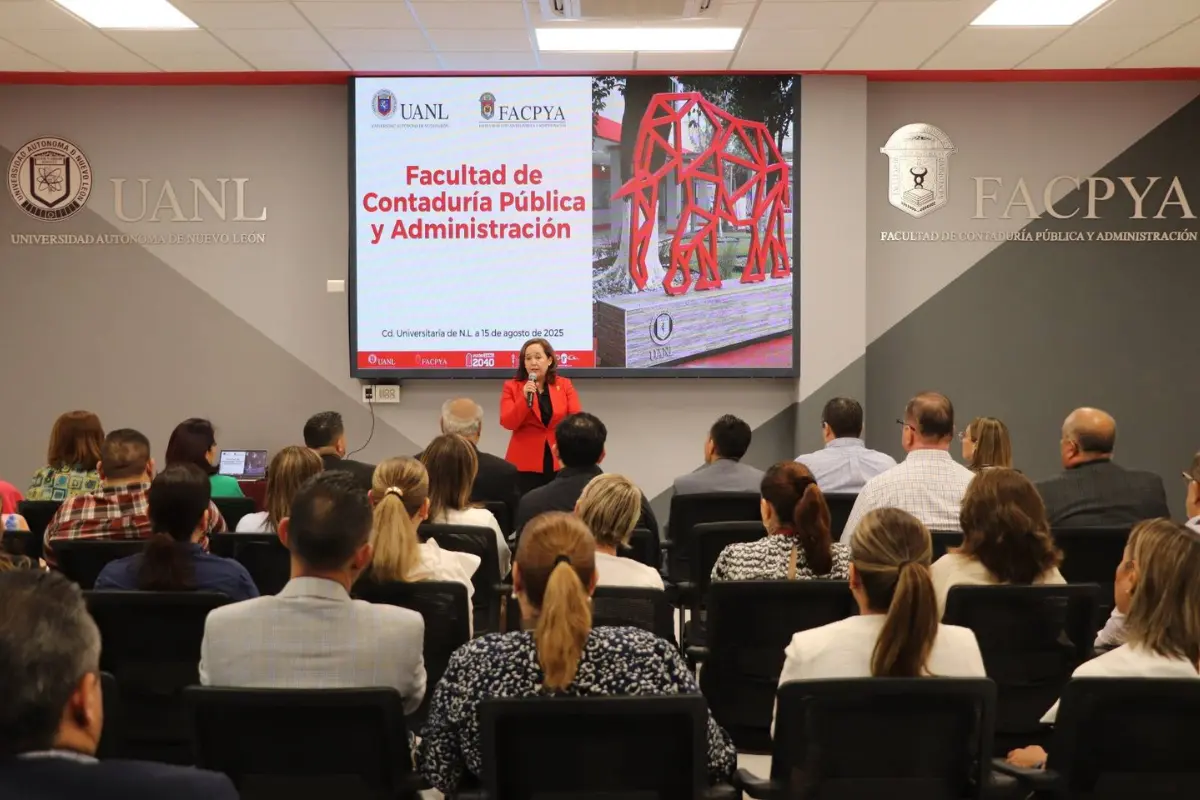 Adriana Garza Elizondo, coordinadora de FACPYA, señaló que este tipo de colaboraciones representan un paso clave en la vinculación universitaria/Foto: FACPYA