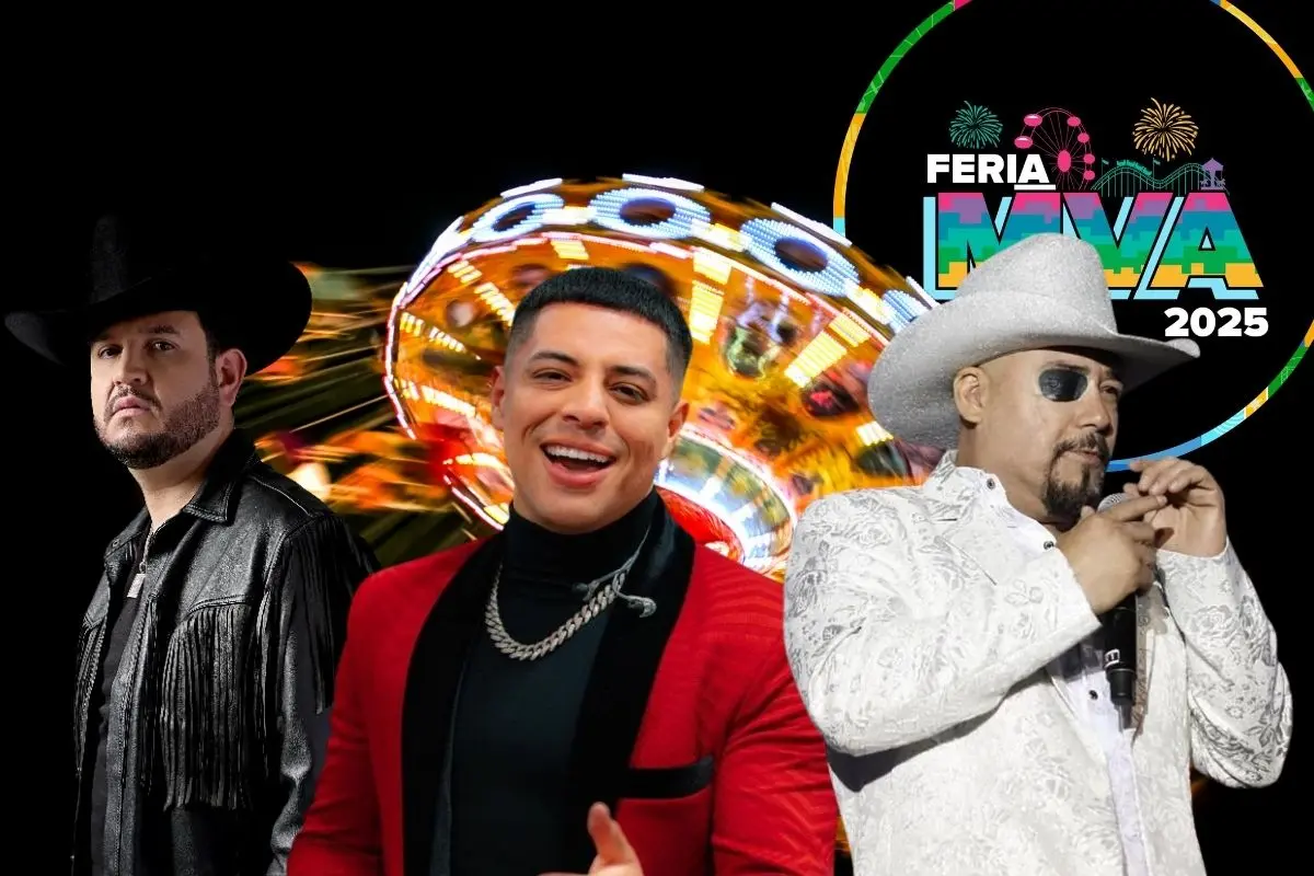 Estos son los artistas que se presentarán en la Feria de Monclova 2025 / Foto: Reforma | Feria de Monclova | Canva