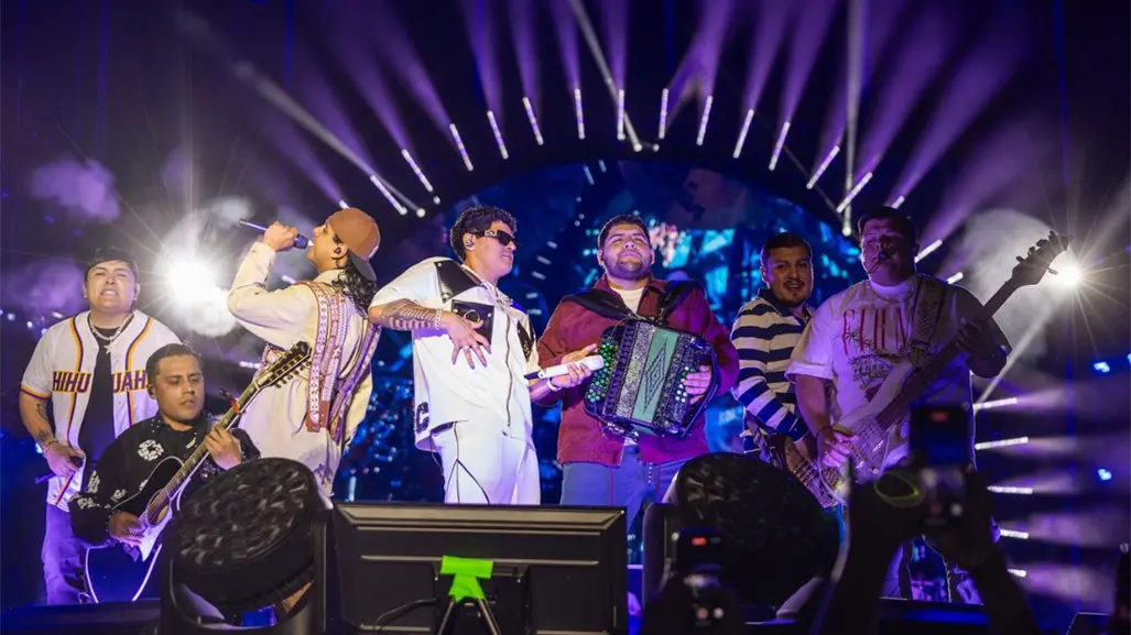 Grupo Firme le cortan el audio durante el Palenque de Mexicali 