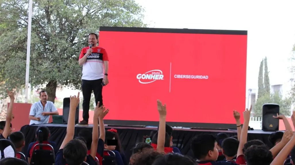 Grupo Gonher promueve bienestar digital y salud mental en escuela primaria de Santa Catarina
