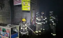 VIDEO | Fuerte incendio en el Mercado Juárez desata la movilización en Monterrey