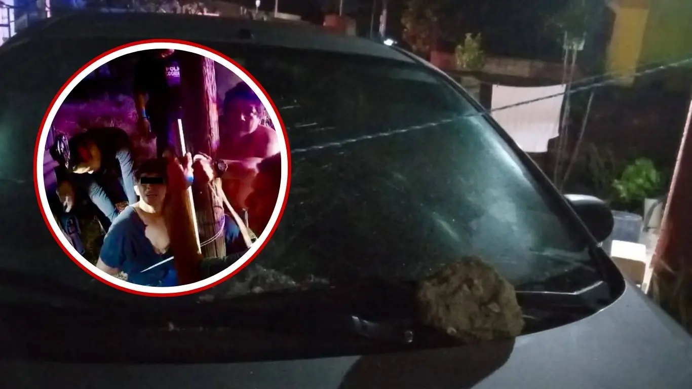 ¿Qué hicieron los vecinos de Kanasín?. Foto: Redes sociales / Canva