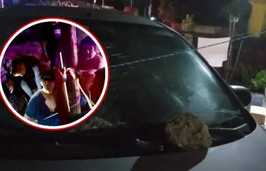 Intento de linchamiento en Kanasín: vecinos detienen a sujeto violento