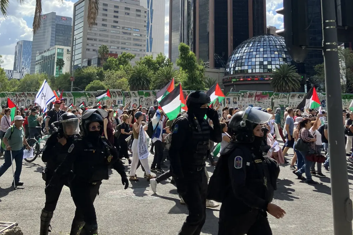 Marcha en CDMX. Foto: X @spatargo