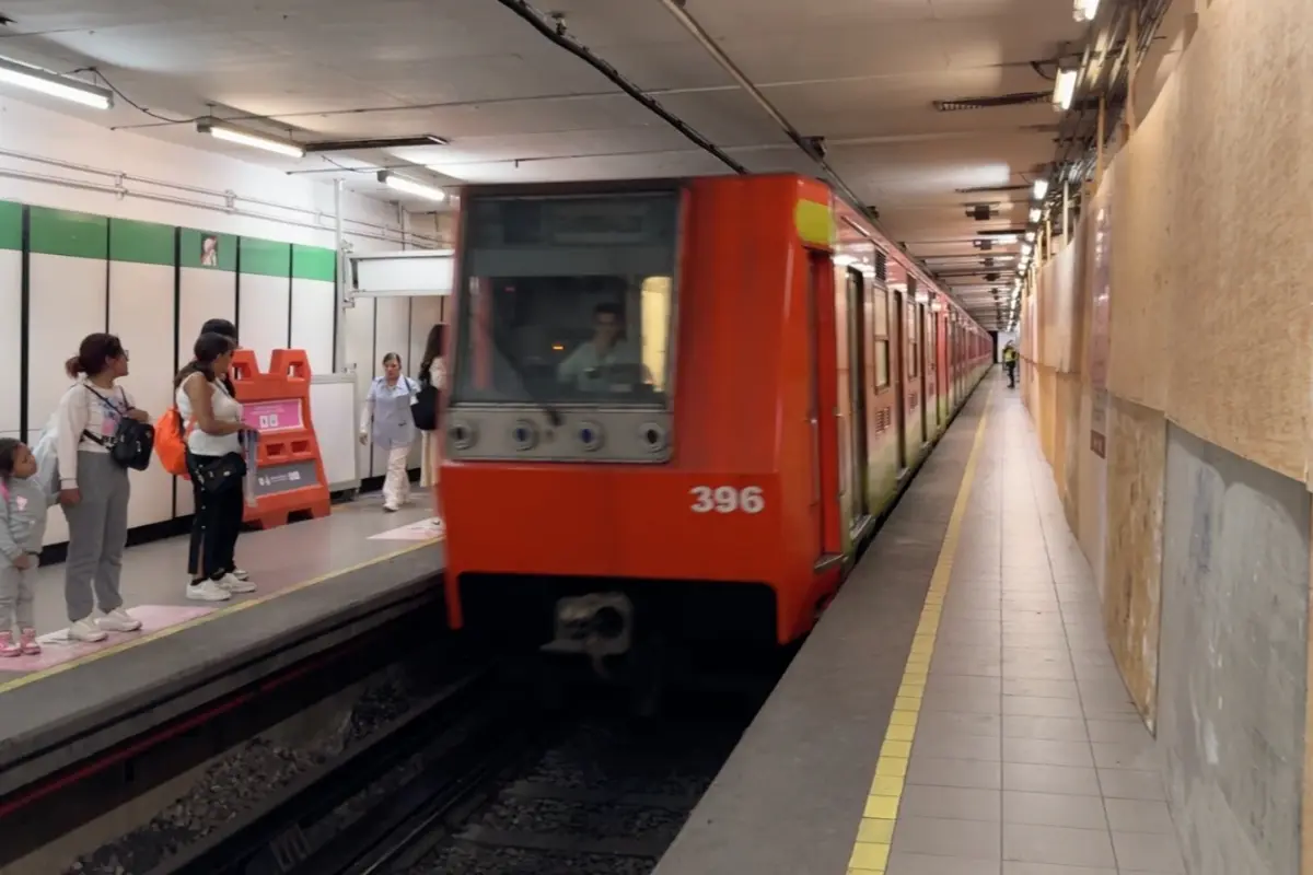 El Metro de la CDMX. Foto: X @MetroCDMX
